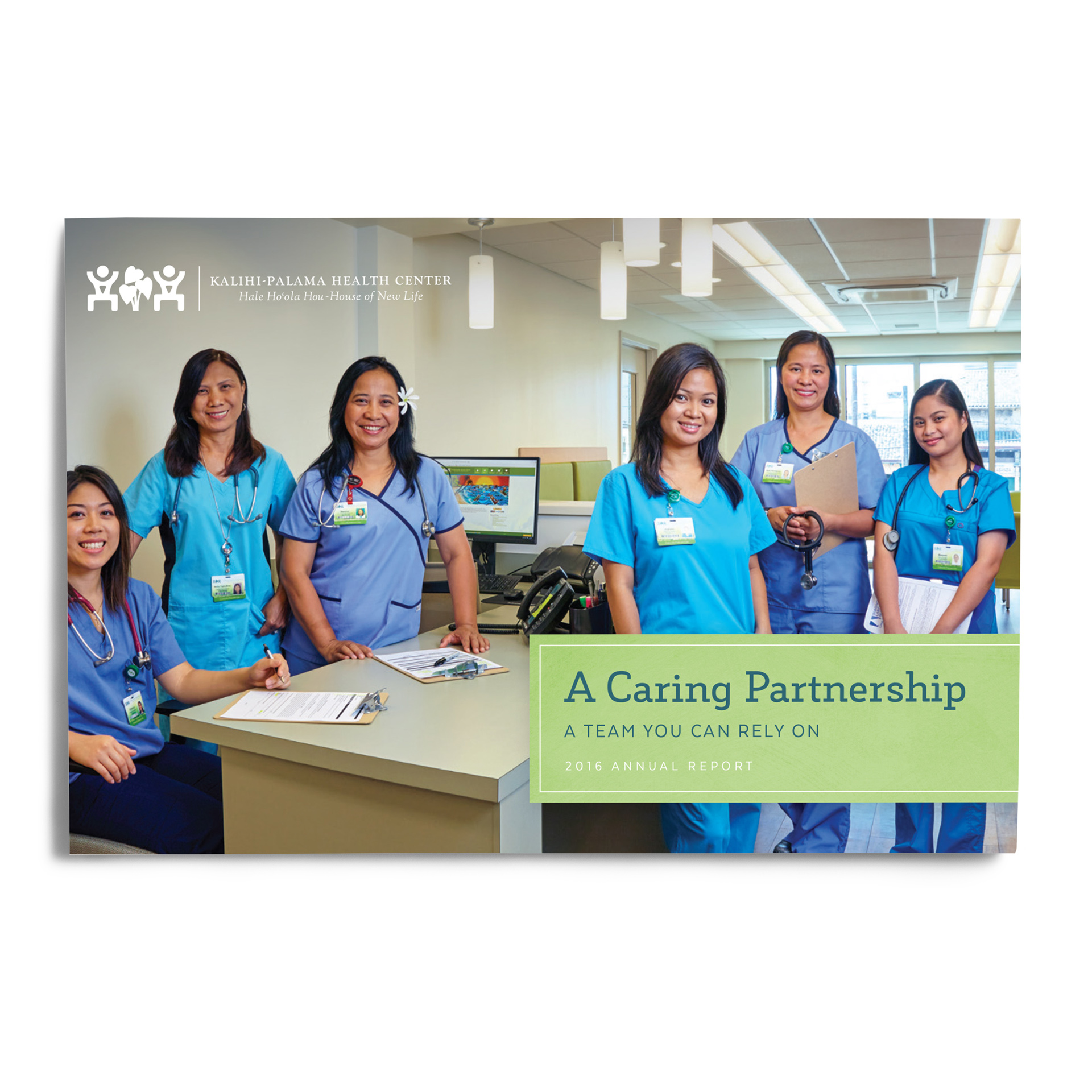 Kalihi Palama Health Center Annual Report Stacey Leong Design